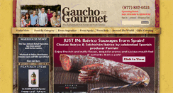 Desktop Screenshot of gauchogourmet.com